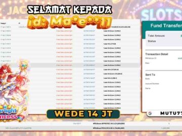 JP JUTAAN DIBAYAR LUNAS DI MUTU777
