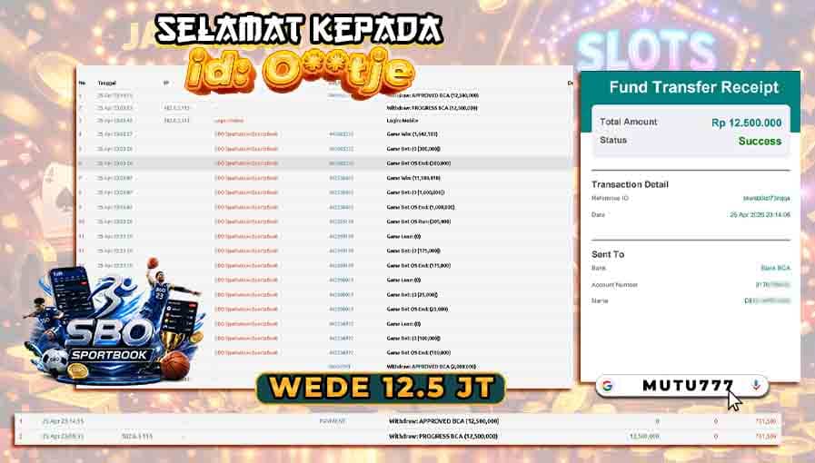 PASANG TARUHAN BOLA , MENANG BESAR DI MUTU777 MUTU777