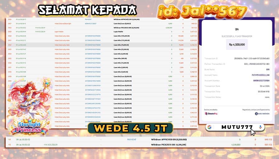 MUTU777 login