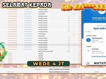 Bukti WD 4 Juta Berhasil Cair! Mahjong Ways 2 Kembali Mengantarkan Member MUTU777 Meraih Kemenangan 🎉 MUTU777 resmi