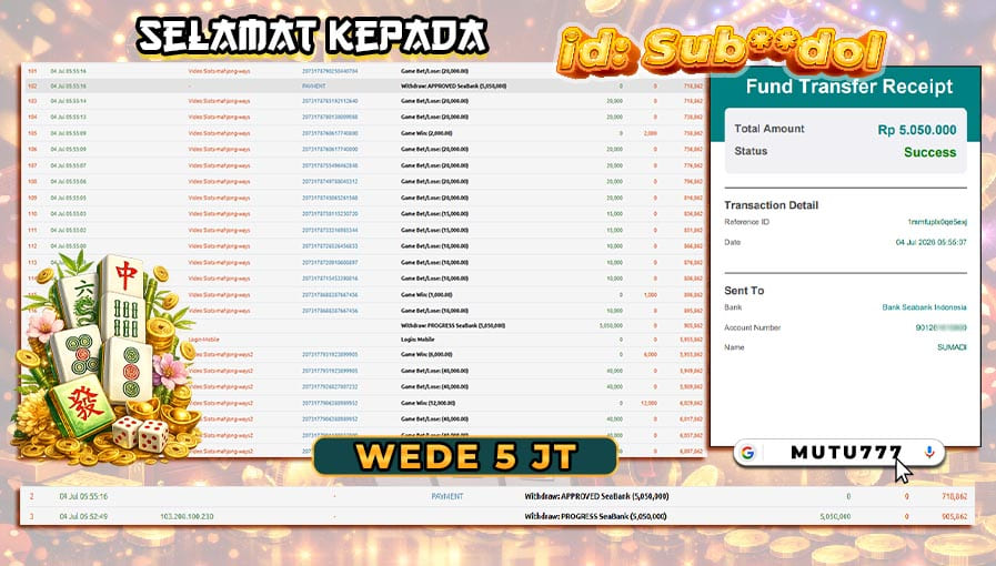 MUTU777 resmi