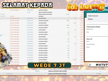 Bukti WD 7 Juta Berhasil Cair! Gate of Olympus 1000 Kembali Menghadirkan Kemenangan di MUTU777 β‘ποΈ MUTU777 terpercaya