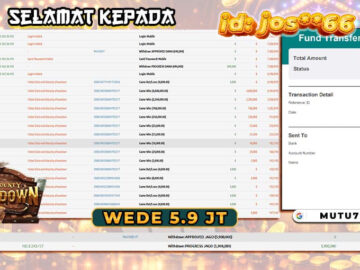 Bukti WD 5,9 Juta Berhasil Cair! Wild Bounty Showdown Kembali Menghadirkan Kemenangan Seru di MUTU777 π€ π° RTP Live Slot