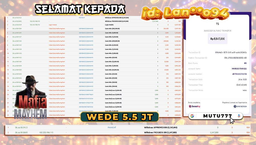 MUTU777 terpercaya