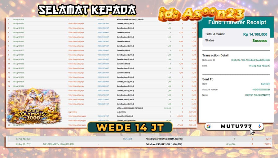 MUTU777 resmi