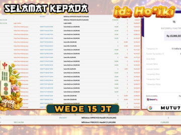 Bukti WD 15 Juta Berhasil Cair! Mahjong Ways 2 Kembali Mengantarkan Kemenangan Besar di MUTU777 🀄💰 MUTU777 terpercaya
